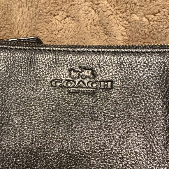 Coach Black Leather Men's Clutch🎄 - Picture 2 of 4